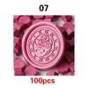 100PCS51Colors Wax Bean Envelope Invitation Letter Stamp Sealing Wax Special Mud Sealing Wax