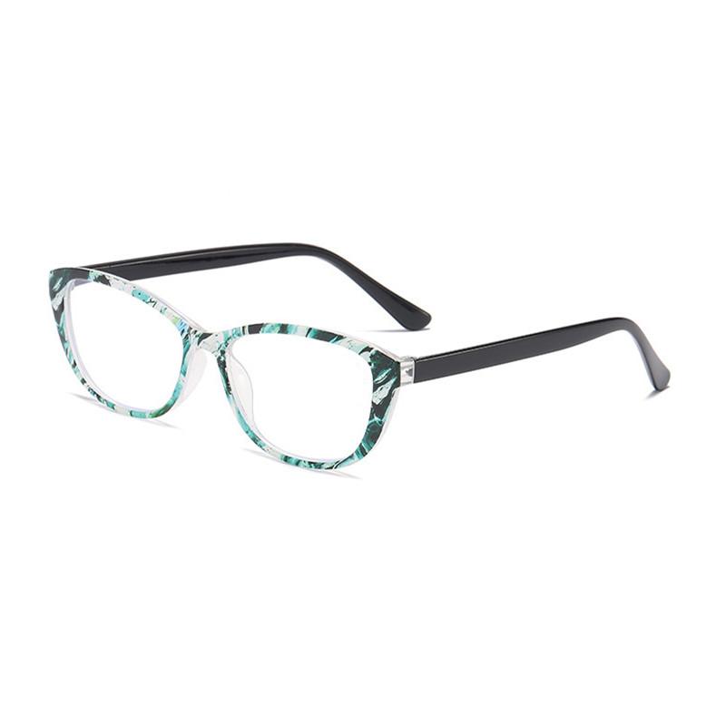 Модные женские антисиние очки для чтения с принтом