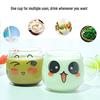 Creative Emoji Glass Cup - Big Belly Ins Gift, Cute Coffee Mug