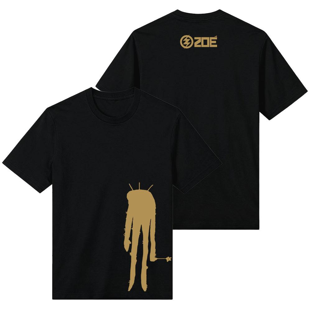 Zoé Zoe  MEMO REX DORADO T-shirt Unisex Streetwear Fashion Short Sleeve Cotton Tshirts Loose Crew Neck Clothing Tees