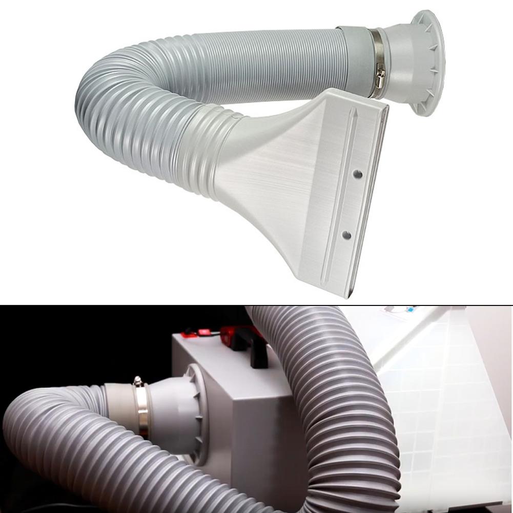 Flexible Vent Hose Exhaust Hose Airflow Optimization Plastic Construction Sturdy Material Versatile Uses Adjustable Exhaust Duct