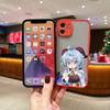 Чехол для телефона Genshin Impact Ganyu для IPhone 13 12 11 Mini Pro Max XS X Max XR 8 7 Plus SE 2022, цвет кожи, чехол для телефона