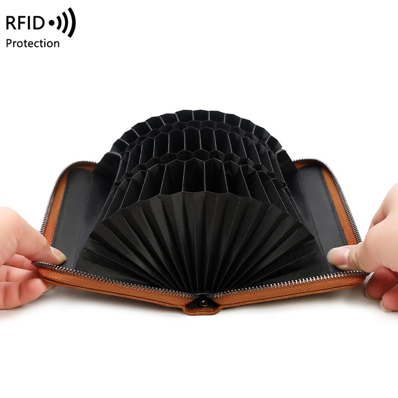 Минималистичный многофункциональный длинный кошелек с RFID-меткой, сумка-мешок из полиуретана на молнии, женская сумка-браслет для мобильного телефона