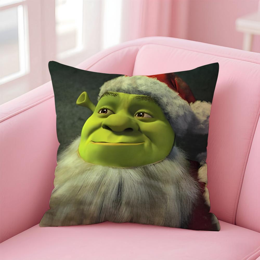 Аниме S-ShrekS Наволочка Удобная Двусторонняя Наволочка Идеально для Автомобиля Дивана Спальни и Не Только