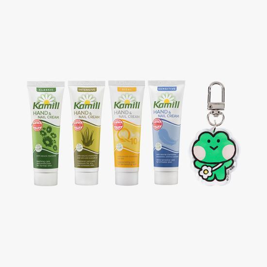 Camille Крем для рук и ногтей Мини-специальный (30 мл*4 + Мини-брелок)