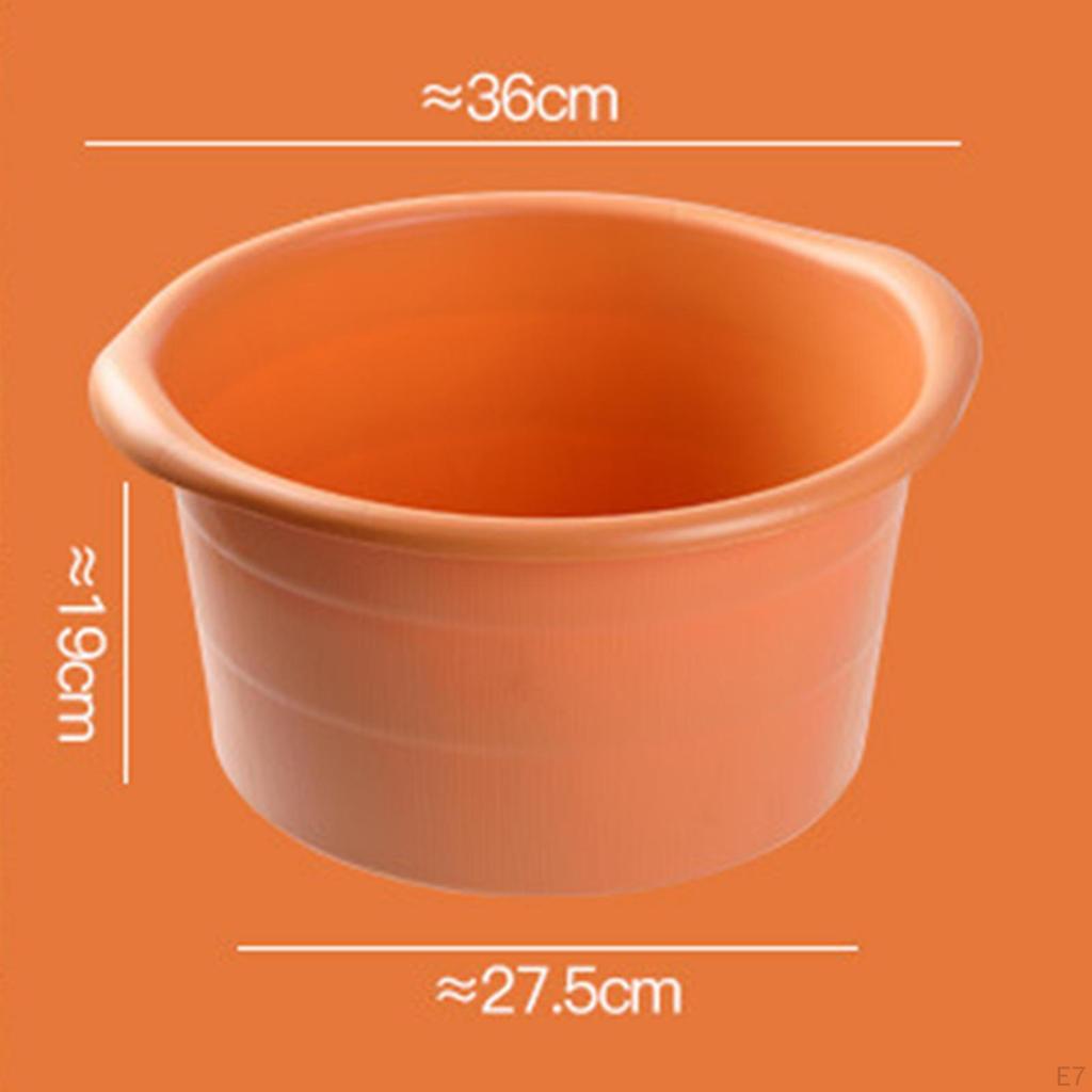 Ведро для ванночки для ног, спа-тазика, прочное, с выпуклыми точками, многофункциональное педикюрное средство высотой 19 см.