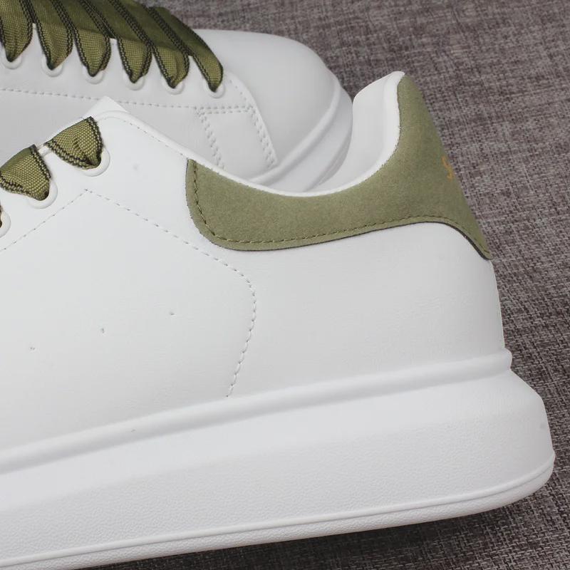 Superpoat Unisex White Shoes with Inner Lift, Casual Women's Platform Shoes, Men's Athletic Couple's Sneakers