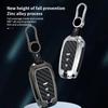 Чехол для автомобильного ключа из цинкового сплава для Toyota RAV4 Highland Coralla Hilux Fortuner Land Cruiser Camry Crown, брелок для ключей, аксессуары