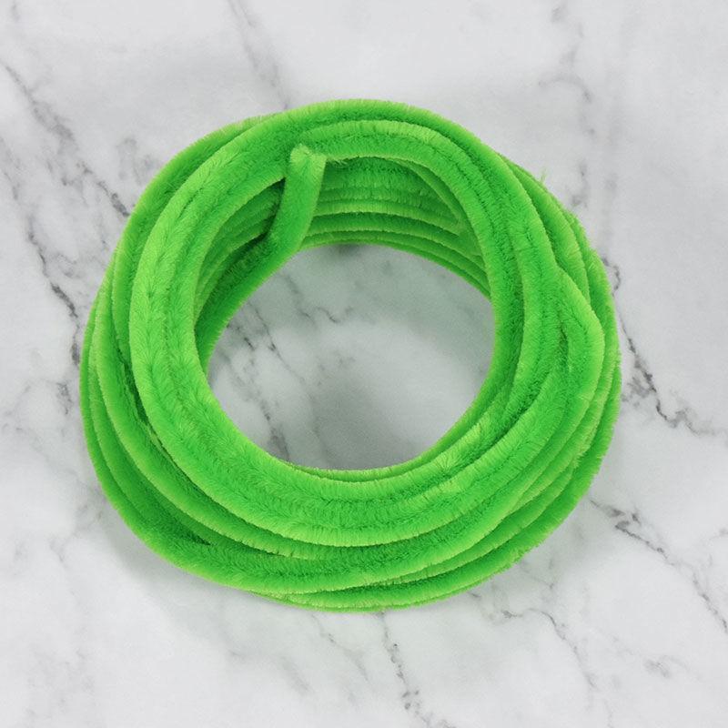 1,5 м бархатные цветы твист-палочка имитация бархата синели стебель полоса красочная мягкая бархатная твист-проволока