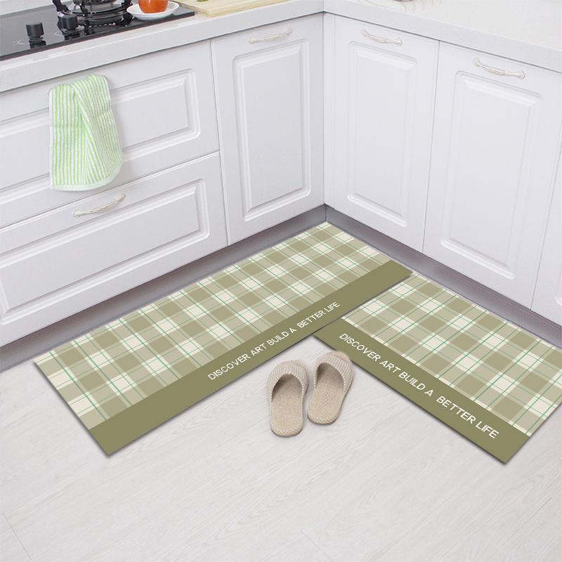 Коврик для пола на кухне, коврик для ног у входной двери, длинный коврик у входа с рисунком, впитывающий коврик для дома