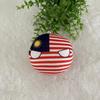 Christmas Gifts  Country Ball Plushies 10Cm Polandball Pendant Country Flag Balls Countryball Stuffed Doll