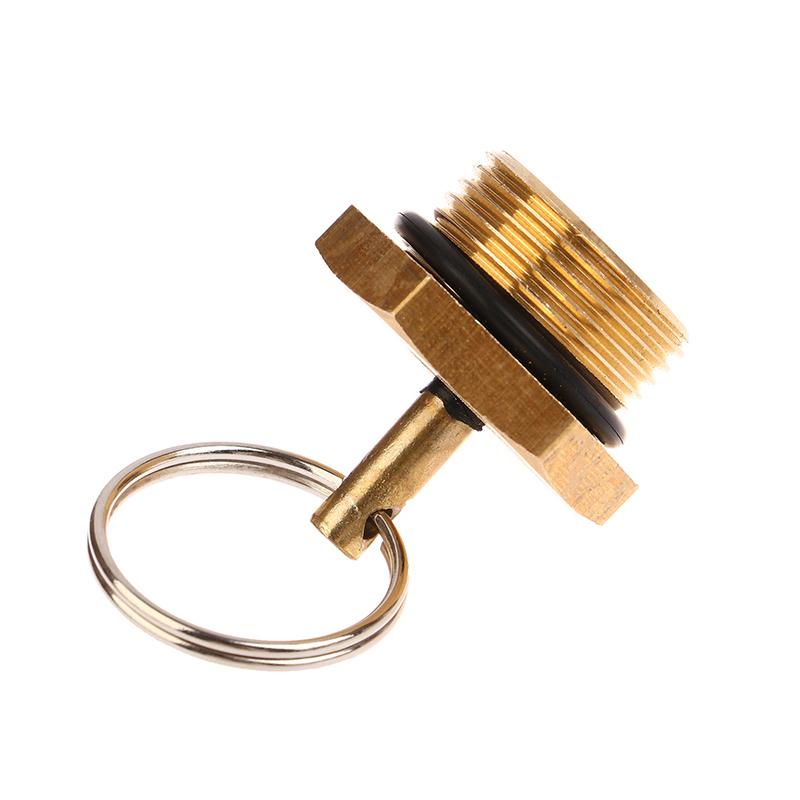 Superior Auto Parts- Type 151 Copper Plug Screw for Truck Air Tank Drain Valve Anti-rust Antifouling