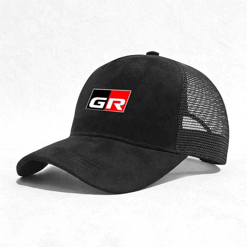 Fashion Car Emblem Prints Baseball Cap Racing Outdoor Sun Hat For Toyota GR 86 Supra Yaris RAV4 Prius Corolla C-HR Camry Auris