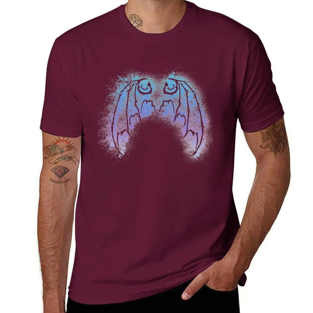 draconic symbol T-Shirt graphic t shirt vintage sublime blue archive vintage t shirt men