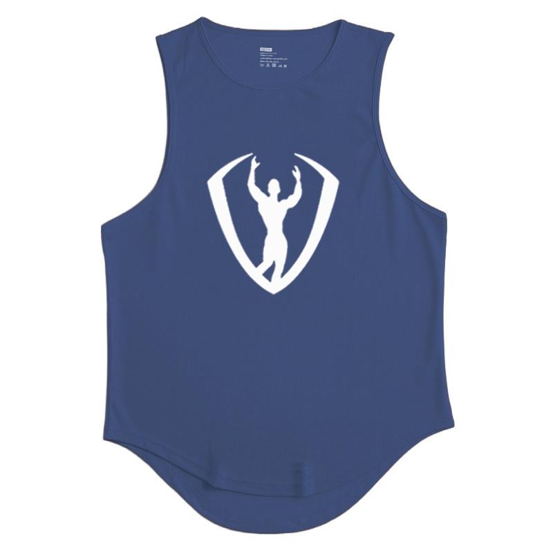 Спортивная одежда Пустая майка без рукавов Мужская майка-стронгер для зала Бодибилдинг Майка Мужская Спортивная одежда Нижняя майка Модный жилет