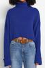 Women's Elegance Style Sweater Stone Crop Basic Knitwear Sweater
