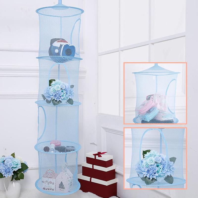 Складная плюшевая сетка для хранения животных 4 отделения Подвесная сетчатая гамак для хранения игрушек Для детской комнаты Игрушки Перчатки Шапки Носки