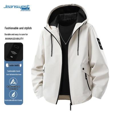 Мужская куртка-ветровка JEANSWEST с капюшоном для активного отдыха