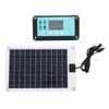Solar Panels 1 for 5 50W Solar Panel Battery Charger with MPPT 100A Controller for 12V Battery and