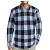 Unstitched Yarn-Dyed Cotton Flannel Plaid Checkered Shirt Fabric For Sewing Sold By Meter