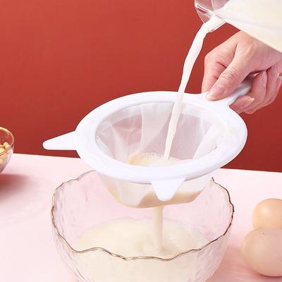 1 шт. многоразовый нейлоновый фильтр, сетчатое сито, ложка, очень тонкий дуршлаг, сетчатое сито для медового сока, соевого молока, кофе, йогурта, фильтры