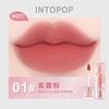 Intopop Стойкий Порошок-Крем для Губ Мягкий Матовый Блеск для Губ Помада Невыцветающая Нелипкая Низкой Насыщенности Нюдовая Грязь для Губ