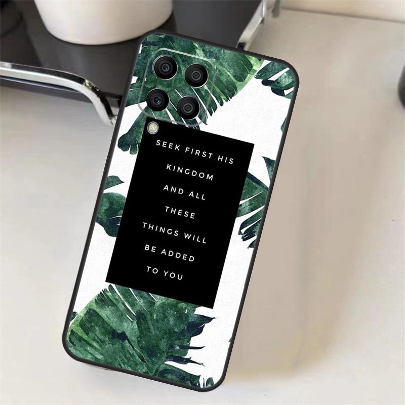 Библия Иисус Христос Христианские Цитаты Чехол Для Samsung Galaxy M13 M23 M33 M53 M12 M22 M32 M52 M11 M31 M51 M20 M54 M34 M14 Чехол