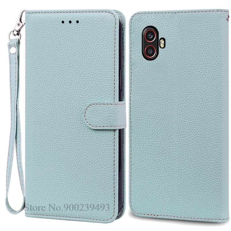 Чехол-кошелек для Samsung Galaxy Xcover 6 Pro, чехол SM-G736B, кожаный флип-чехол для Samsung Xcover 6 Pro, чехол, Fundas