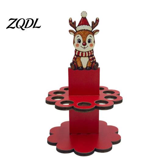 Personalized Cash Gift Box Wooden Christmas Holder for Holiday Money Decorations, Santa Reindeer Novelty Clip, Festive Card Slot, Party Decor Claus