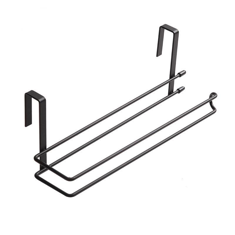 Kitchen Roll Paper Holder Free Punch Lazy Rag Paper Towel Holder Stainless Steel Toilet Roll Storage Rack Creative Wall-mounted