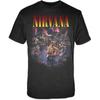 Футболка Nirvana MTV Unplugged New Yorkly Лицензированная Мужская Черная Рок Мерч