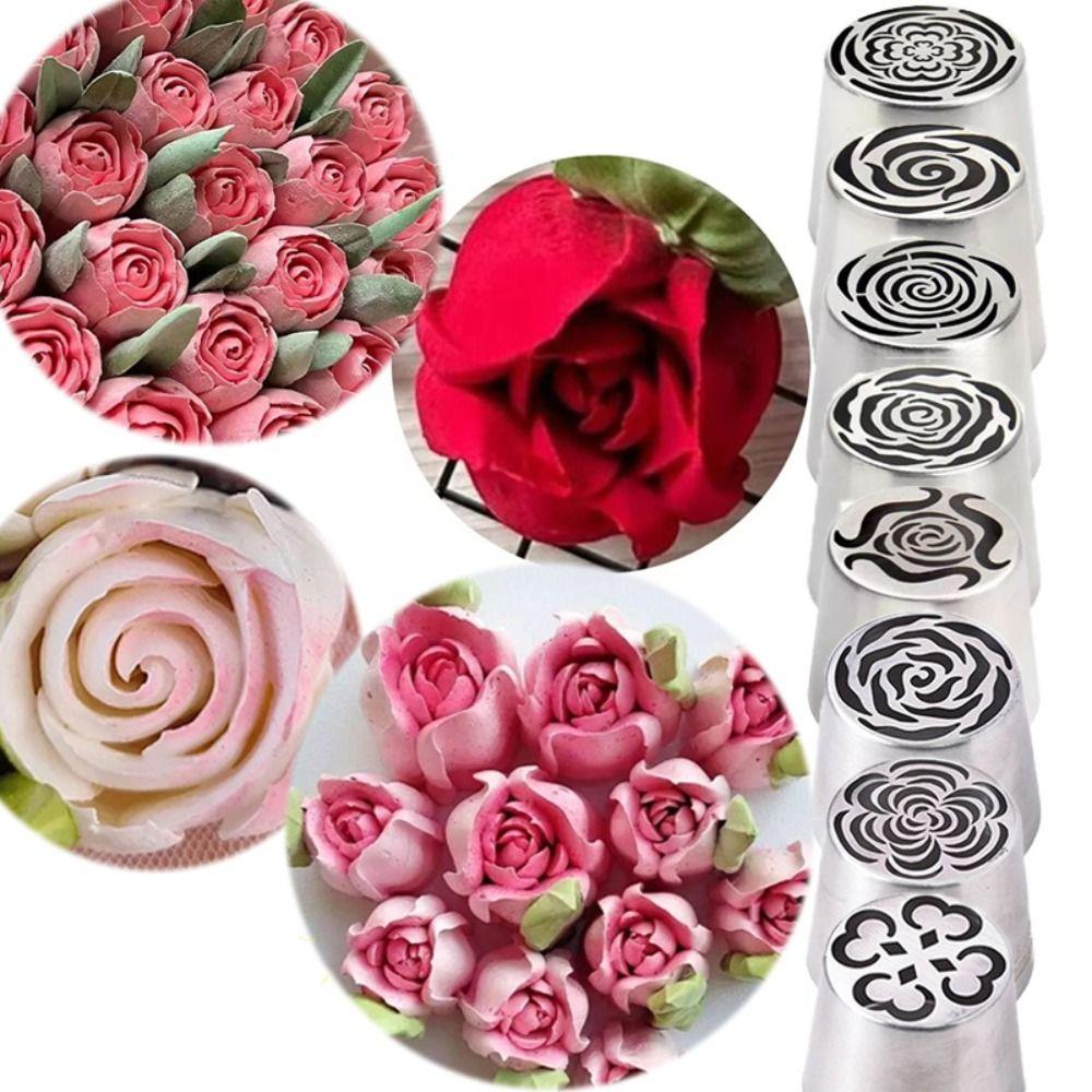 Насадка для кондитерских изделий большого размера, креативные советы по украшению кремом, советы по украшению тортов, русская глазурь