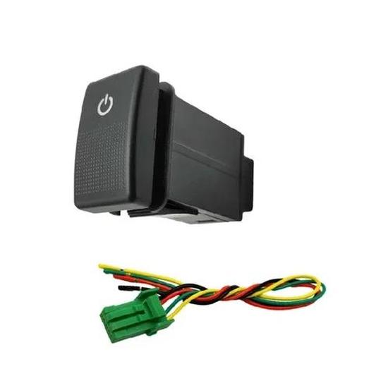 Modified Fog Light LED DRL Daytime Running Light Power Radar Recorder Switch Button For Mazda 5 for Mazda 6Switches Seat 3