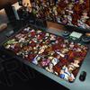 Игровой коврик для мыши Аниме Jojo's Bizarre Adventure, резиновая нескользящая основа, Deskmat, Куджо Джотаро, Настольный коврик для клавиатуры, Игровые и офисные аксессуары