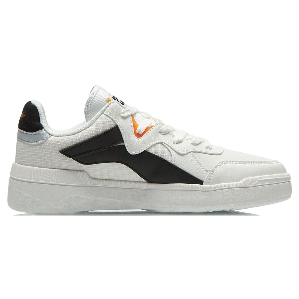 Li Ning Superwave Lite Non-Slip Durable Low-Top Skate Shoes Men Sneakers Off-White Black AGCR121-2