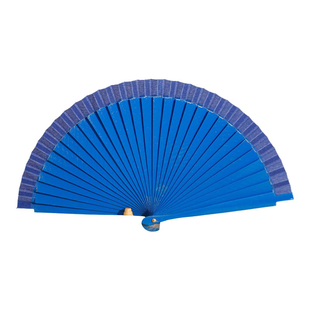 Vintage Chinese Style Hand Held Folding Fan Pure Color Home Performance Props Wedding Crafts Wood Party Custom Fan Decor Da B0T5