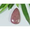 18X34X06MM Natural Red Rhodonite Quartz Pear Cabochon Loose Gemstone SK-3734