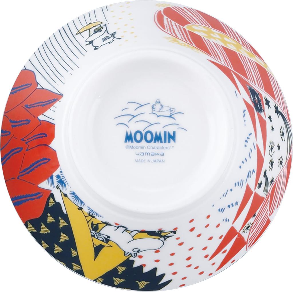 Moomin Small Bowl Aina Made in Yamaka Shoten (650ml) (Little My) Series, Japan, MM8502-312