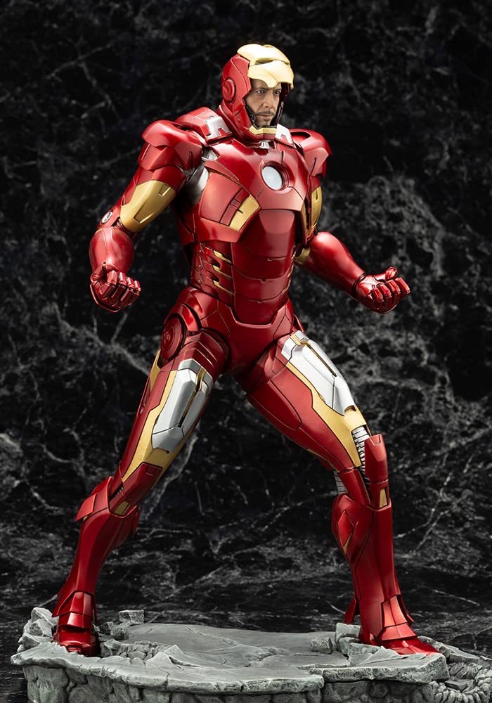 ARTFX Мстители Железный Человек Марк VII -МСТИТЕЛИ- 1/6 Масштаб ПВХ Предварительно окрашенная Легко собираемая Фигурка MK313