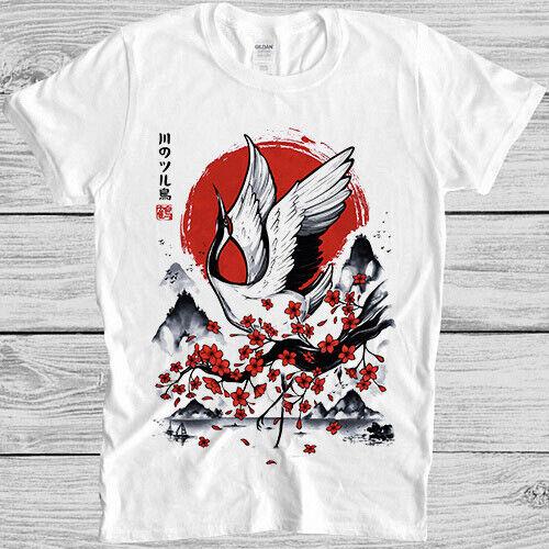 Japanese Swan Anime Manga Limited Edition Meme Unisex Gift Tee T Shirt M1051