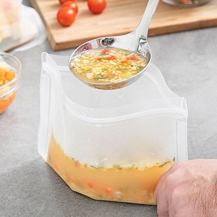 SHOP-STORY - Pack of 10 Washable, Reusable and Ecological Food Bags