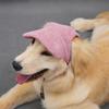 Adjustable Pet Dog Sunhat Stretch Chin Rope Dog Visor Hat Household Pet Baseball Cap  Outdoor