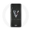 Case - Vikings - Huawei P20 Lite - Flexible - Grey - Logo V Sword