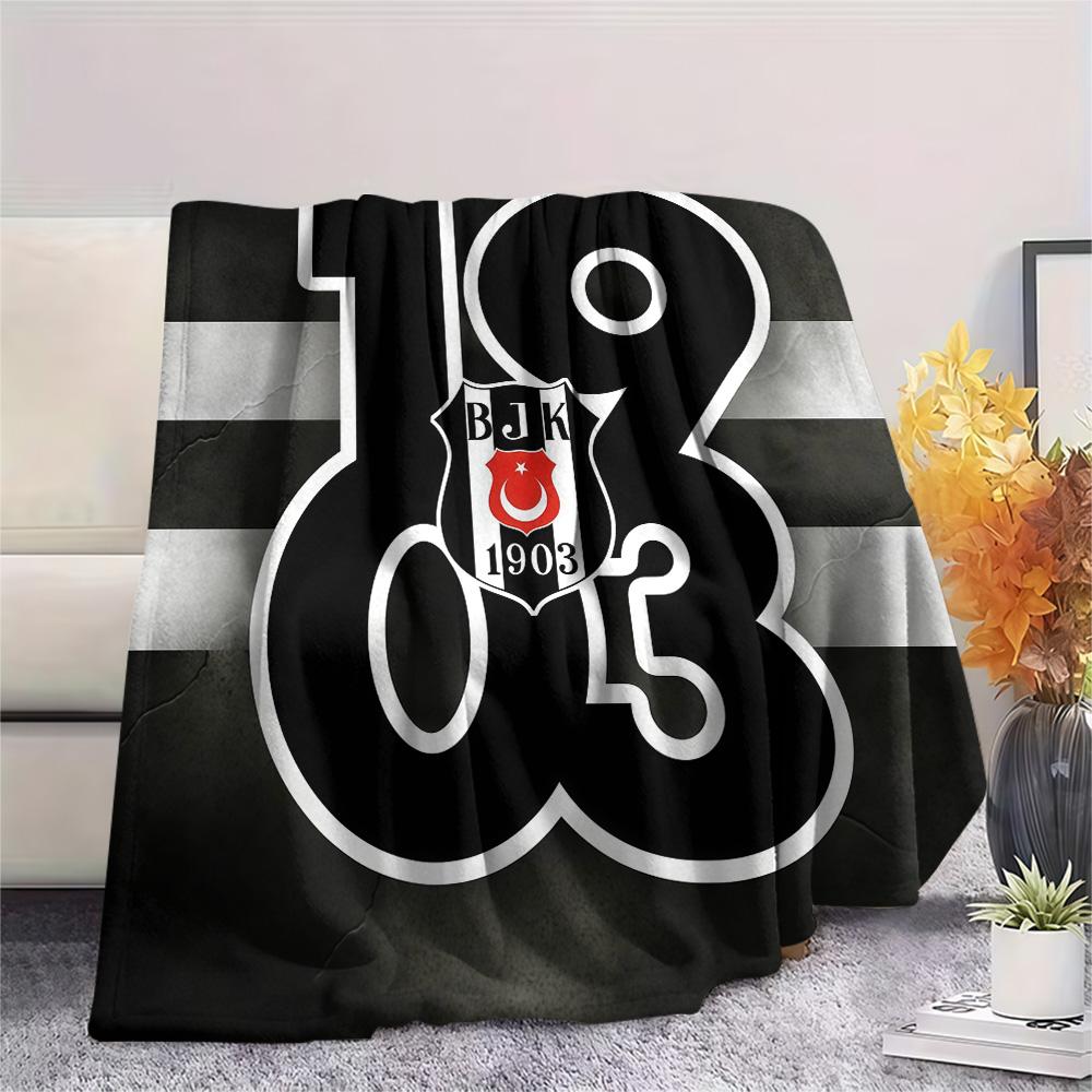 BJK Flannel Blanket, High quality Comfortable for All Seasons, Home Decor, Warmth and Comfort