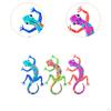 3Pcs Gecko Wall Decor Metal Art Lizard Hanging Sculptures Artwork Outdoor Decoration Iron