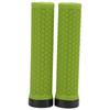   Mountain Bike Handlebar Single Locking Grips   Shock Absorbing Rubber Grips