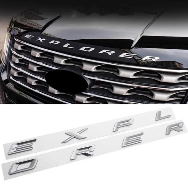 1 комплект OEM для Ford Explorer Буквы Капот Багажник Задняя дверь Эмблема Значок ТАБЛИЧКА Наклейки 8 Букв