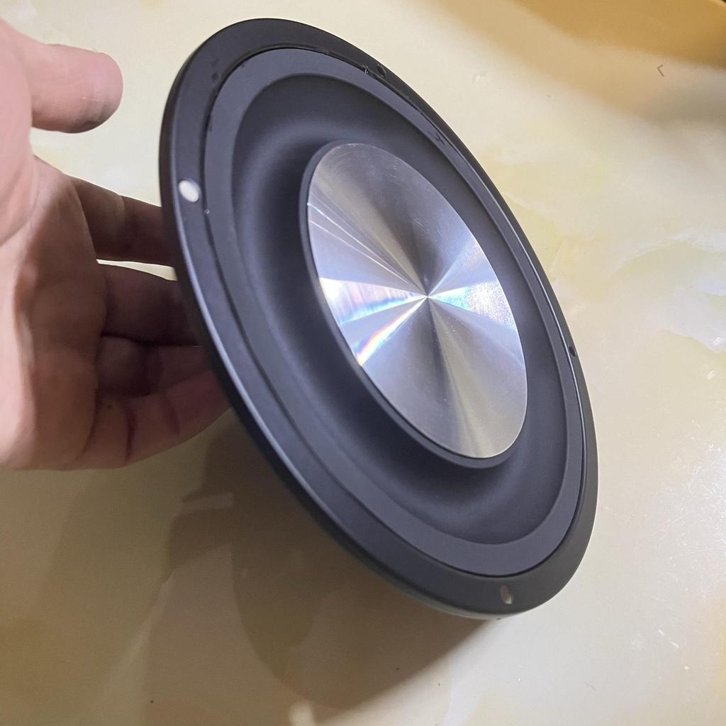 Радиатор с инвертированным краем для басового динамика 4" x 3" с кронштейном 5" x 6" для пассивных виброконусов - Аудиоаксессуар