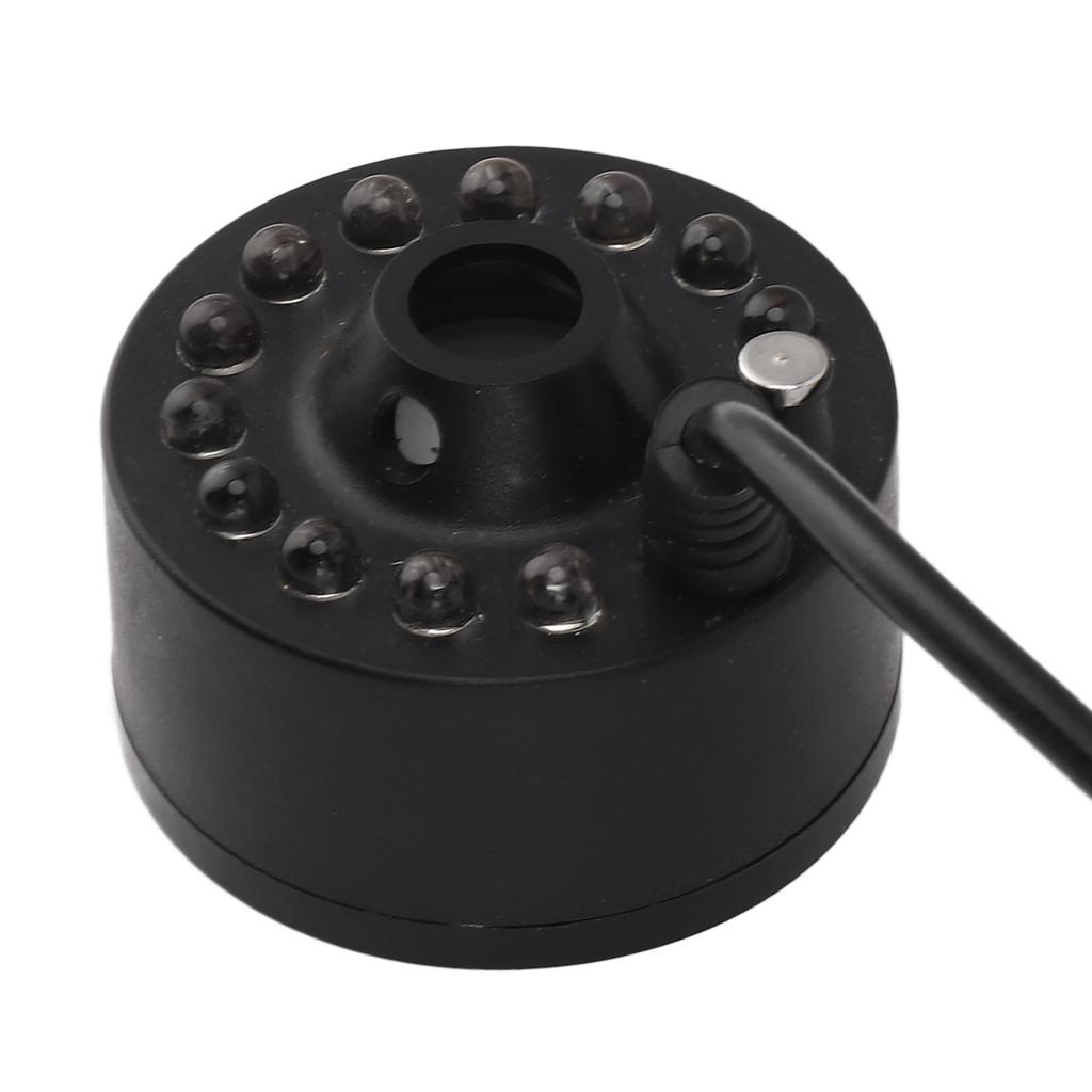 Mist Maker 12LED Beads Colorful DC 5V Interface Waterproof Ultrasound Water Fountain Fogger for