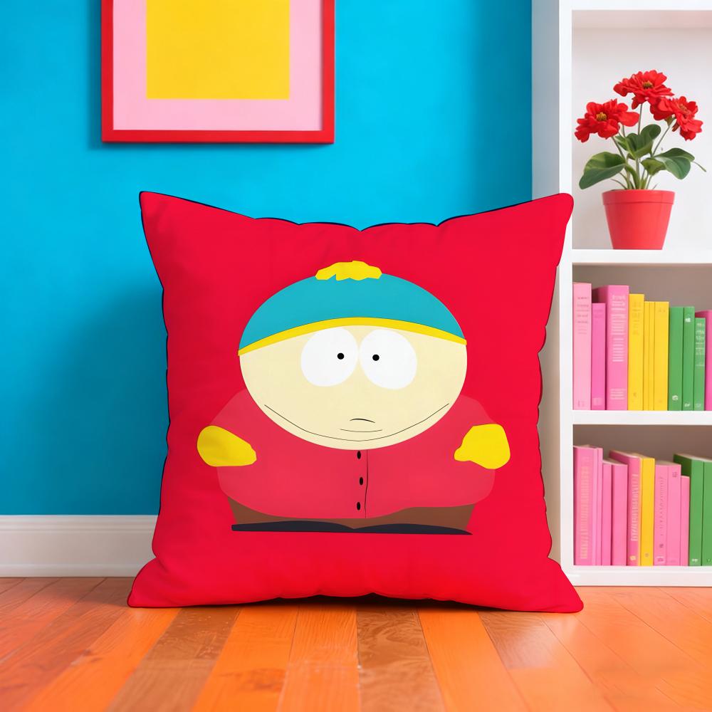 Ssouth Ppark Anime Pillow Case Pillow Case Plush Fabric Soft Double Sided Print Home Sofa High Quality Cushion